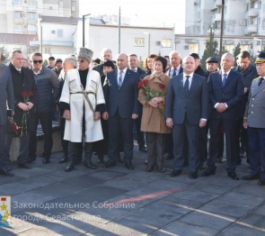 Сквер имени А. Кесаева открылся в Севастополе