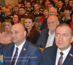 ФОТОРЕПОРТАЖ. Владимир Немцев поздравил моряков-черноморцев с Днем защитника Отечества