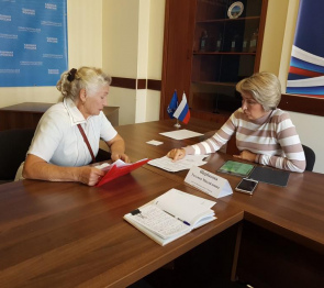 Татьяна Щербакова провела очередной приём граждан