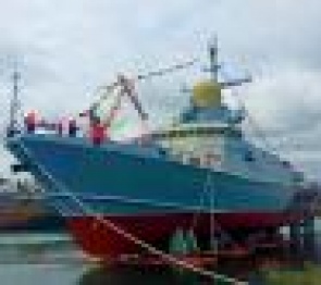 Эдип Гафаров принял участие в церемонии спуска на воду малого ракетного корабля «Аскольд» в Керчи