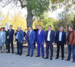 Алексей Черняк принял участие в запуске газа в пгт. Азовское