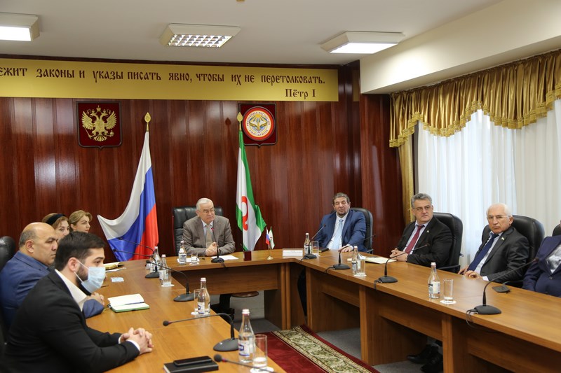 В Народном Собрании Ингушетии обсудили план работы в период весенней сессии 2022 года