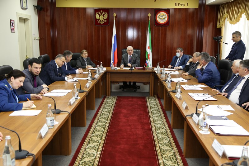 Реализацию национальных проектов обсудили парламентарии Ингушетии
