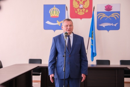 Игорь Мартынов: «Местное самоуправление — это самая близкая к людям власть» (торжественный приём в Камызякском районе)